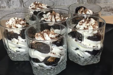 Десерт с черносливом, кадр из видео