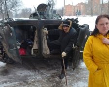 Бойовики влаштували спектакль для російських ЗМІ