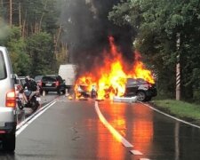 Дорога смерті під Києвом \\ фото Оперативний Київ