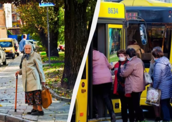 Пенсіонери, транспорт, проїзд, фото з соцмереж
