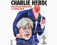 Charlie Hebdo "відсік" голову Терезі Мей