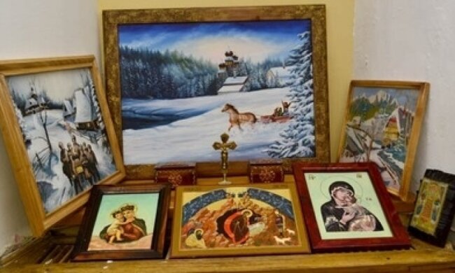 Картини зеків показують у Лаврі