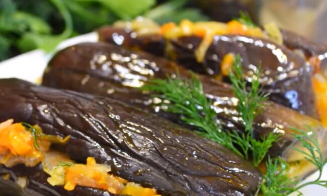 Фаршировані баклажани, скріншот: YouTube