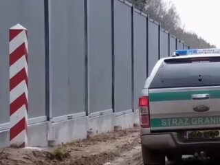 Польсько-білоруський кордон. Фото: скриншот YouTube