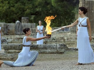 Церемонія запалювання олімпійського вогню, Getty Images