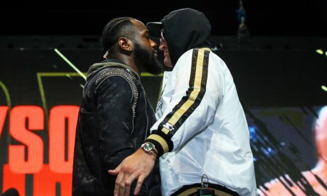 Деонтей Уайлдер і Тайсон Ф'юрі, Boxing Scene