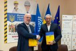 Голова АППУ Грігол Катамадзе та очільник Держпраці Віталій Сажієнко