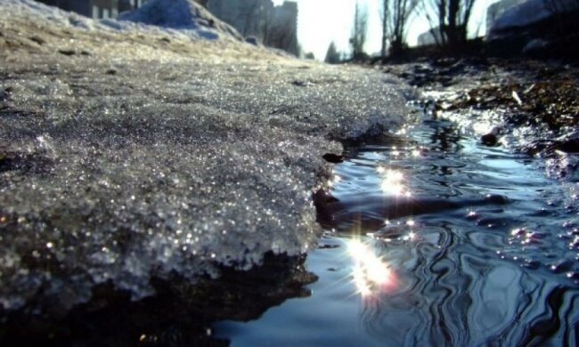 В Украину пришло значительное потепление