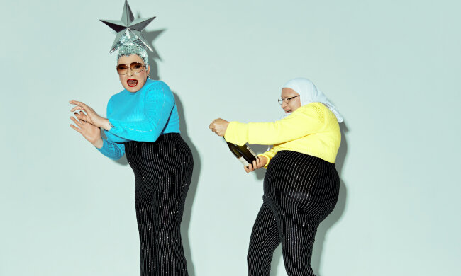 Вєрка Сердючка працювала під землею і повернулася з новими піснями