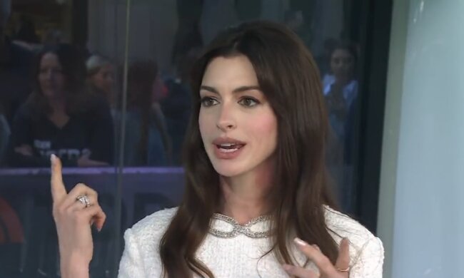 Енн Хетевей, кадр із випуску шоу "Today"