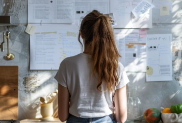 Vision board (доска визуализаций), изображение Pinterest