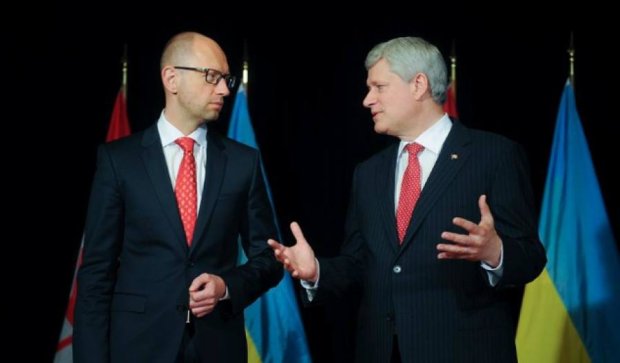 Украина и Канада договорились о зоне свободной торговли (фото)