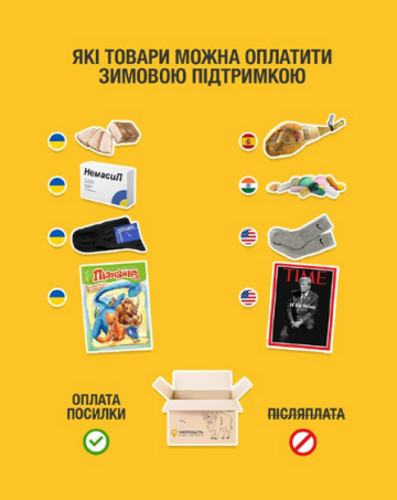 За що можна сплатити "зимовою тисячею": фото Укрпошта