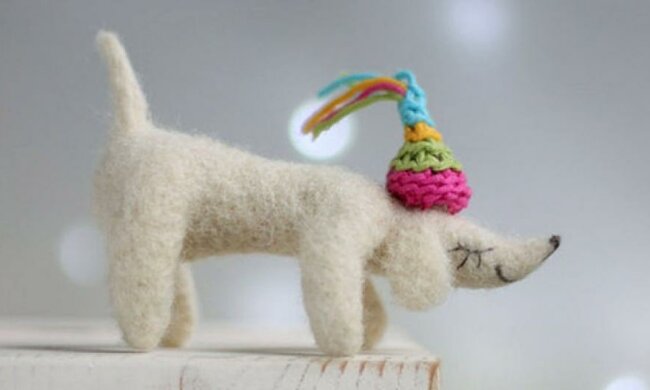 Болгарка творить дива із вовни (фото)