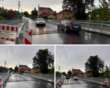 Розблокований міст на трасі Тернопіль — Львів