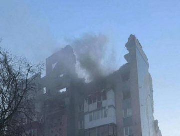 последствия российского удара по Тернополю 19.11.2025