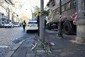 Пожар в одесском колледже, Думская