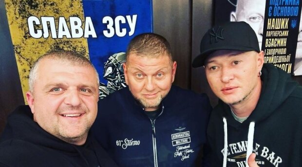 Андрій Хливнюк та Валерій Залужний. Фото Instagram