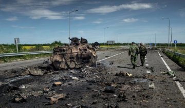Пятеро украинских бойцов подорвался на растяжке в зоне АТО