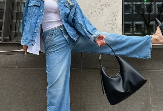 Мешковатые джинсы, фото: Instagram