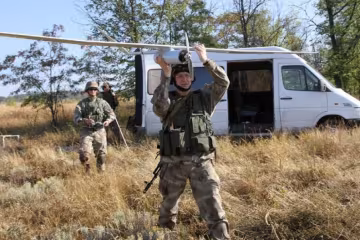 Аэроразведка показала базы боевиков у бойцов АТО (фото)