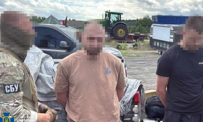 Задержание торговца трофейным оружием в Киеве