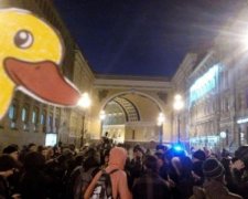 У Петербурзі вимагали відставки Медведєва