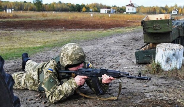 Ровенские бойцы АТО учат молодняк воевать (фото)