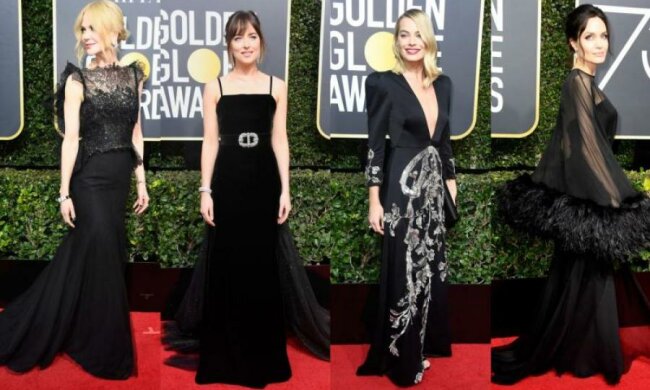 Золотой глобус-2018: почему красную дорожку "усыпали" белыми розами