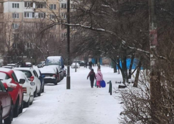 Дети, зима, снег, фото и соцсетей