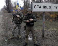В Станице Луганской получил ранение военный