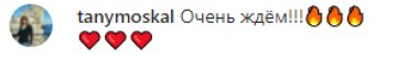 Скріншот з коментарів, instagram.com/ponomaryovoleksandr/