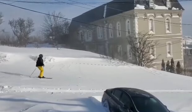 Снігопади в Канаді, скріншот: YouTube