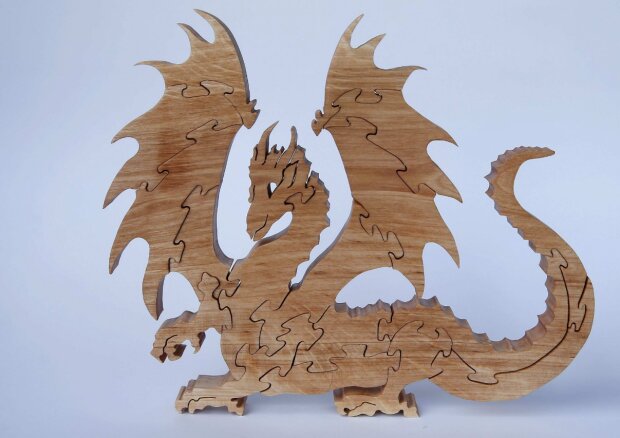 Дерев'яний дракон, символ 2024 року, фото з вільних джерел