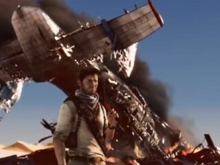 Uncharted 4 \\ кадр из игры