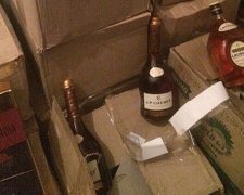 На Полтавщині вилучили контрафактний елітний алкоголь (фото)