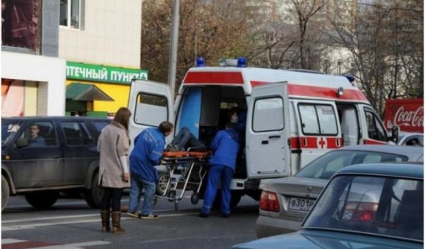 В Киеве полицейский сбил женщину