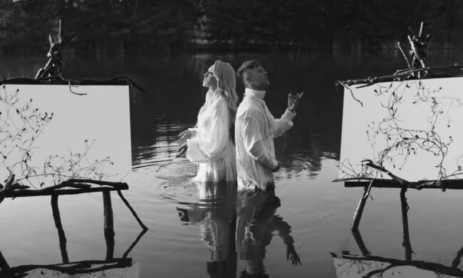 Ольга Полякова, Артем Пивоваров. Фото: скрин видео