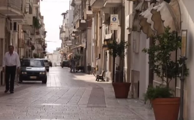 Пістіччі в Італії, скріншот відео