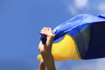 Флаг Украини, изображение из свободных источников