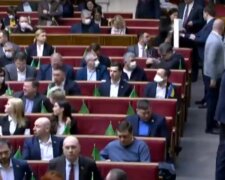 Верховна Рада під час карантину, скріншот: YouTube