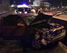 П'яний водій розтрощив Chevrolet у Києві