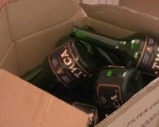 В Ужгороде массово подделывали коньяк известных брендов