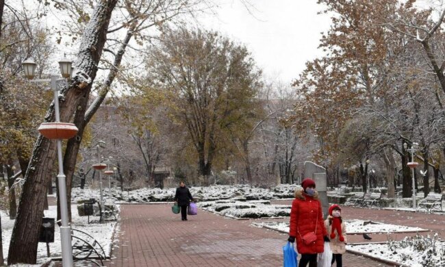 Снег, фото: Unian