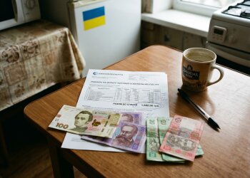 комунальна платіжка гривня рахунок