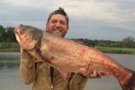 Днепровский рыбак чуть не пошел на дно вместе с удочкой — 10-килограммовый монстр на крючке