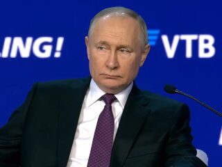 Володимир путін, кадр з відео