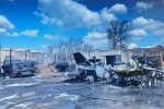 Пожежа на Луганщині, фото штаб ООС
