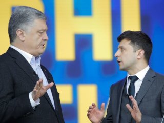 Зеленський ф Порошенко