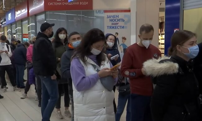 Карантин в Украине, кадр из видео